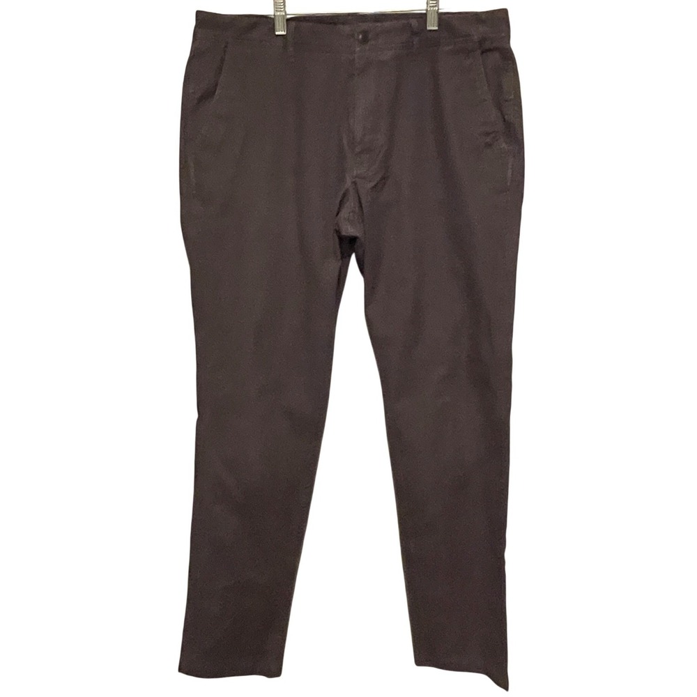 Bonobos Mens Athletic Fit Chinos Dark Grey Charcoal Pants 35x34